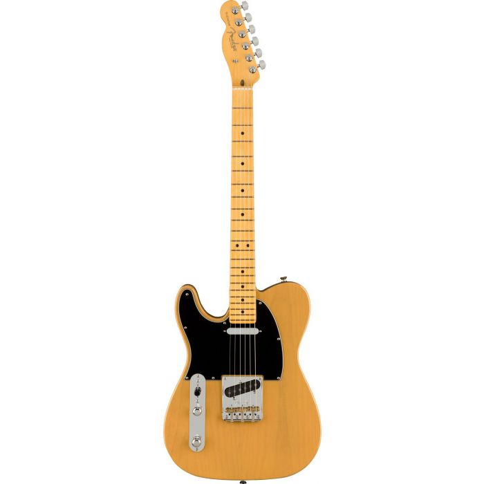 Fender American Professional II Tele LH Butterscotch Blonde Mn, front view