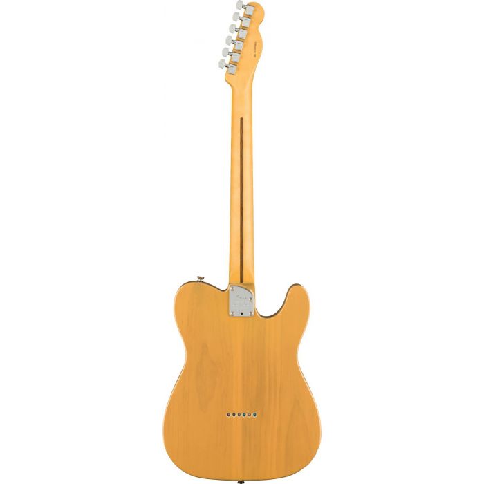 Fender American Professional II Tele LH Butterscotch Blonde Mn, rear view
