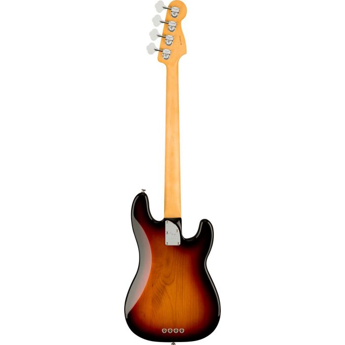 Fender American Professional II Precision LH 3 color Sunburst Rw, rear view