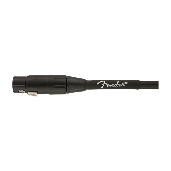 Fender Professional Series Microphone Cable, 10ft, Black Connector