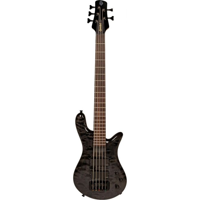 Spector Bantam 5 Black Stain Gloss Electric Bass 1, front view