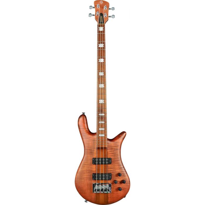Spector Euro 4 Roasted Maple Sienna Stain Electric Bass 1, front view