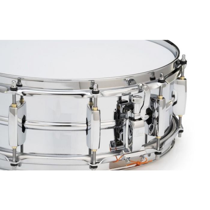 Pearl Sensitone Heritage Alloy 14" x 5" Steel Snare Lug  Close Up View
