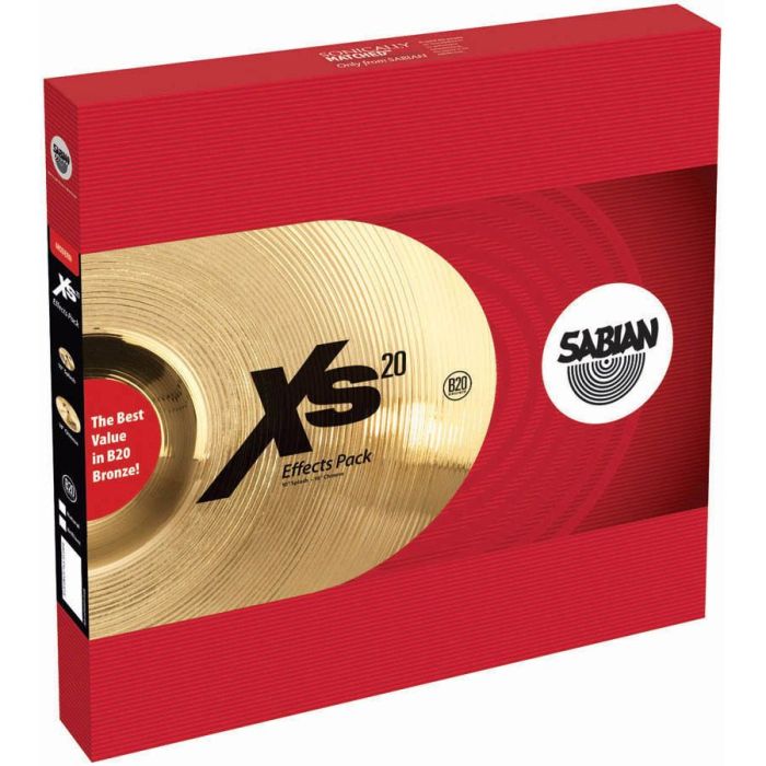 Sabian XS20 Cymbal Effects Pack Brilliant Finish
