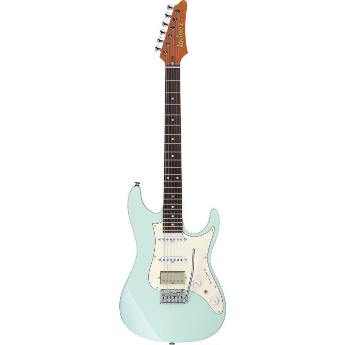 Ibanez Az2204nw Electric Guitar With Case Mint Green, front view
