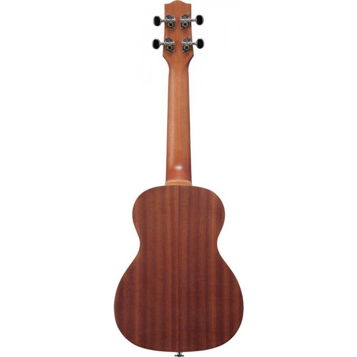 Ibanez Ukc100 Ukulele With Bag Open Pore Natural, rear view