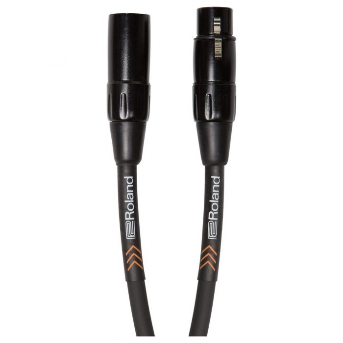 Overview of the Roland Black Series 3m XLR Cable