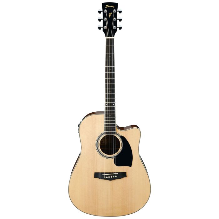 Ibanez PF15ECE Electro Acoustic Guitar - Natural front view
