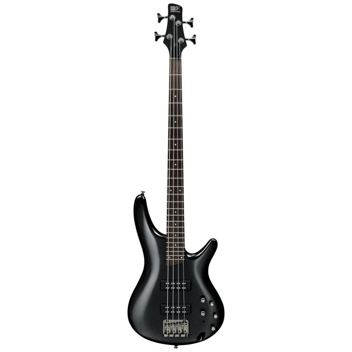 Ibanez SR300E Bass Guitar, Iron Pewter front view