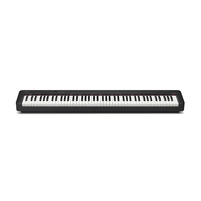 Flat angle of the Casio CDP-S110BKC5 Digital Piano Black