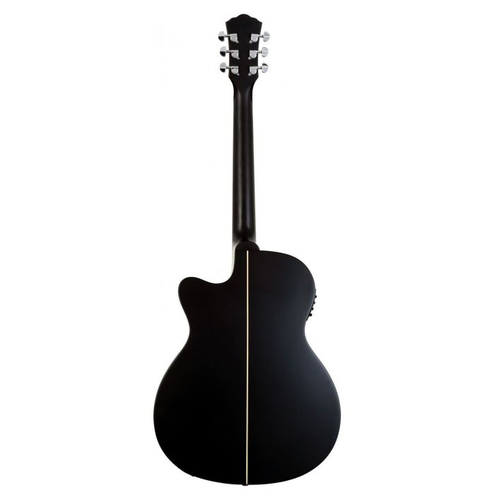 Washburn Deep Forest Ebony ACE Electro Acoustic rear view