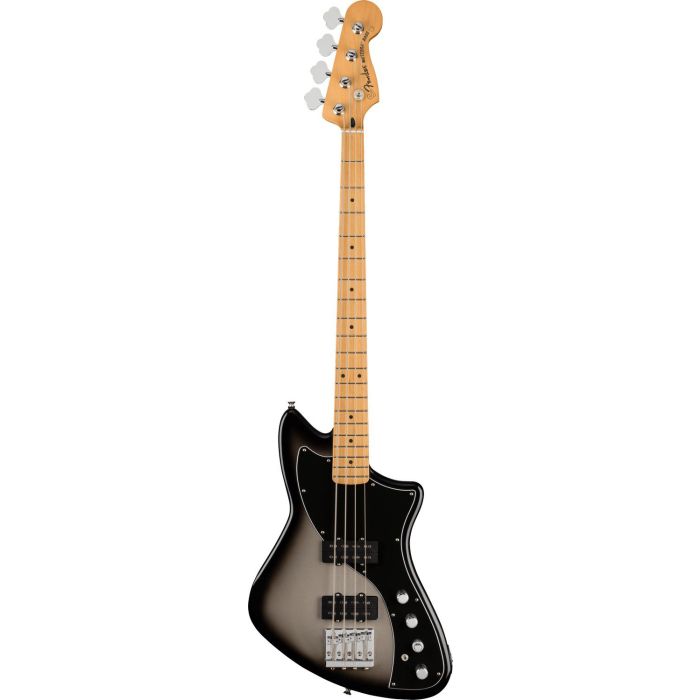 Fender Player Plus Active Meteora Bass MN Silverburst, front view