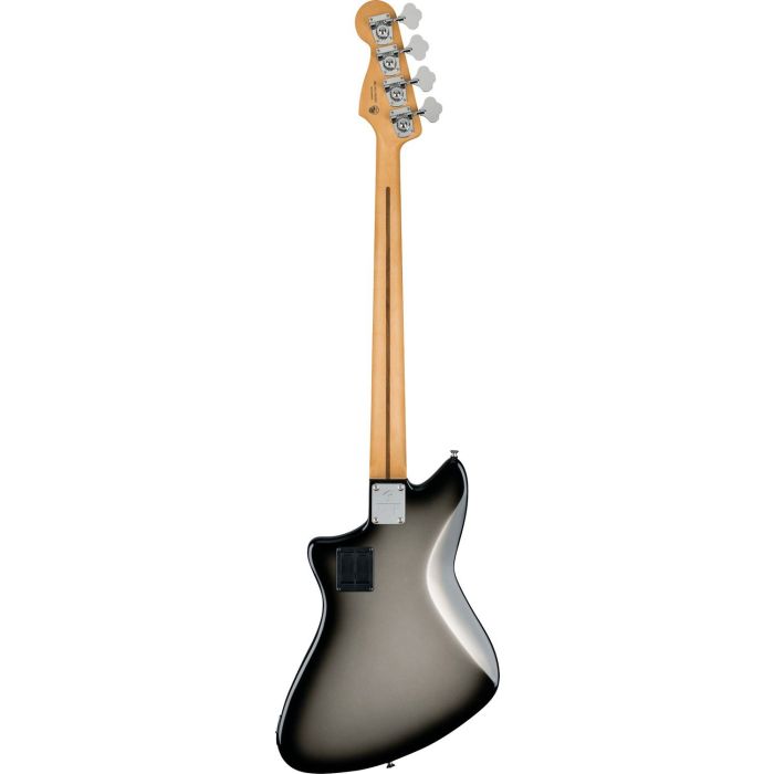 Fender Player Plus Active Meteora Bass MN Silverburst, rear view