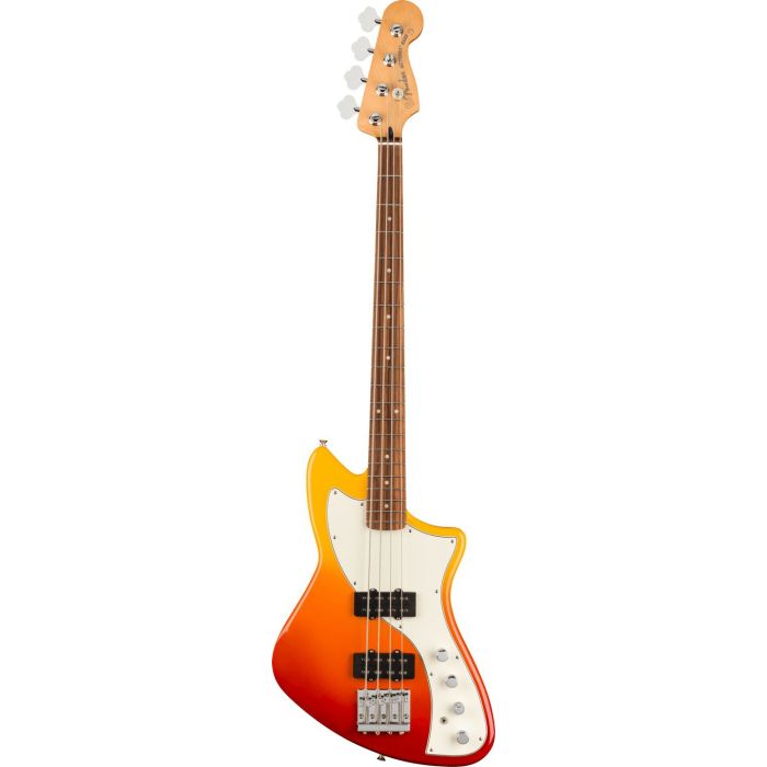 Fender Player Plus Active Meteora Bass PF Tequila Sunrise, front view