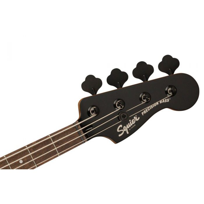 Squier Contemporary Active Precision Bass Ph IL Black PG Sunset Metallic, headstock front view