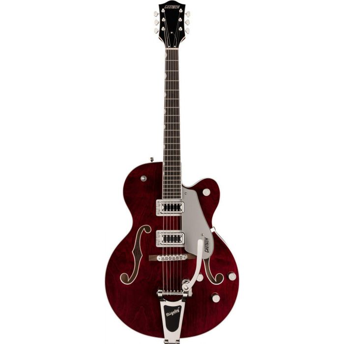 Gretsch G5420t Electromatic Classic Hollow Body Single cut Bigsby Walnut Stain, front view
