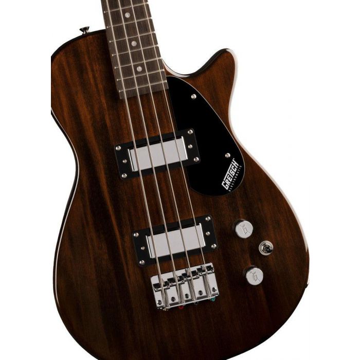 Gretsch G2220 Electromatic Jr Jet Bass II Short scale Imperial Stain, body closeup