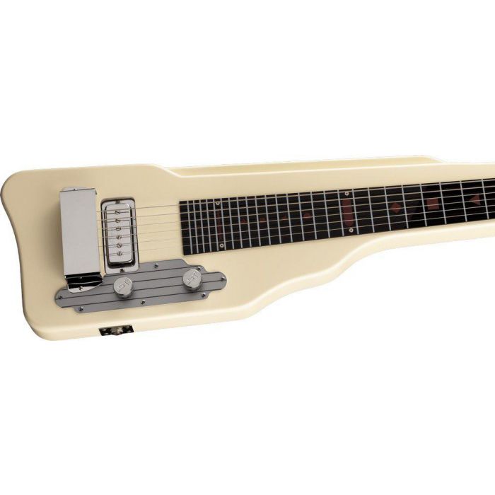 Gretsch G5700 Electromatic Lap Steel Vintage White, angled view