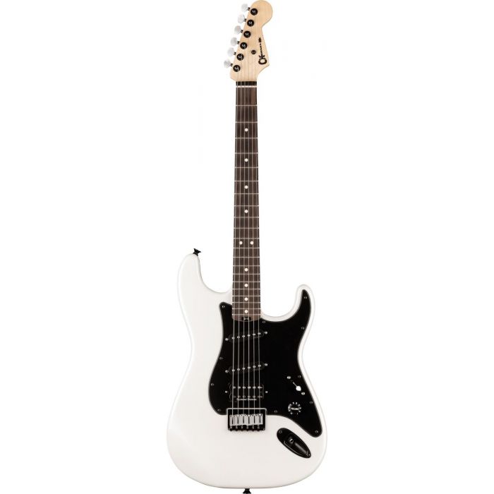 Charvel Jake E Lee Pro mod So cal Style 1 Hss Ht Rw Pearl White, front view