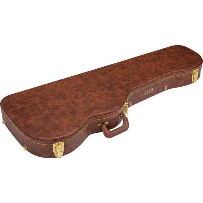 Fender Stratocaster / Telecaster Poodle Case Brown full view