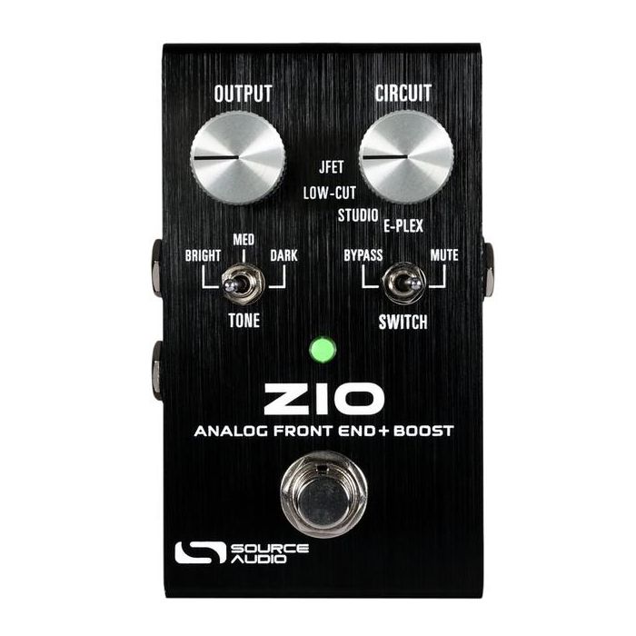Source Audio ZIO Analog Front End and Boost Pedal top-down view