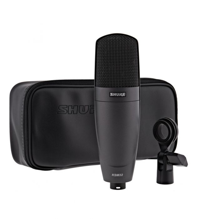 Overview of the Shure KSM32 Vocal Condenser Microphone Charcoal Grey