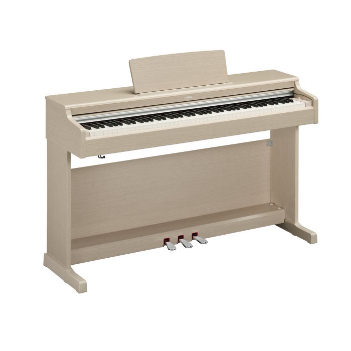 Yamaha YDP-165WA Digital Home Piano, White Ash