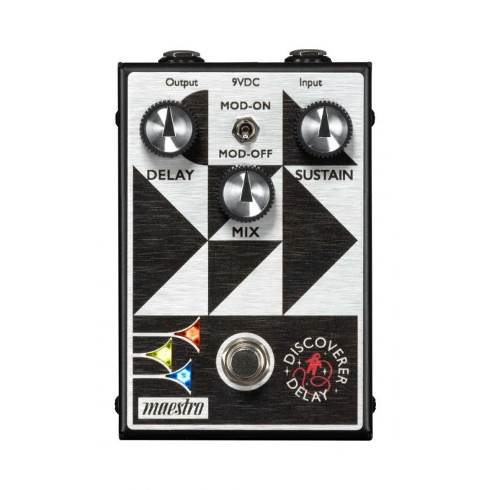 Overview of the Maestro Discoverer Delay Effects Pedal
