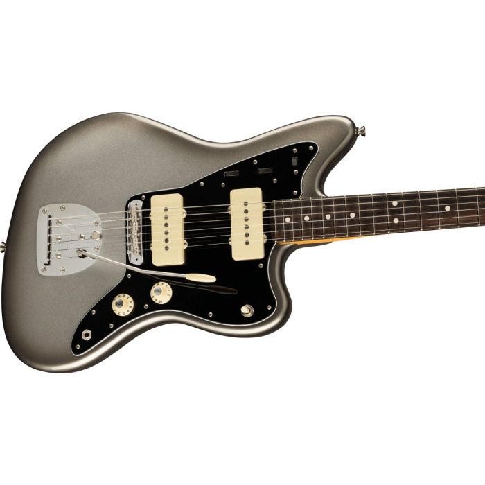 Fender American Professional II Jazzmaster RW, Mercury body Detail