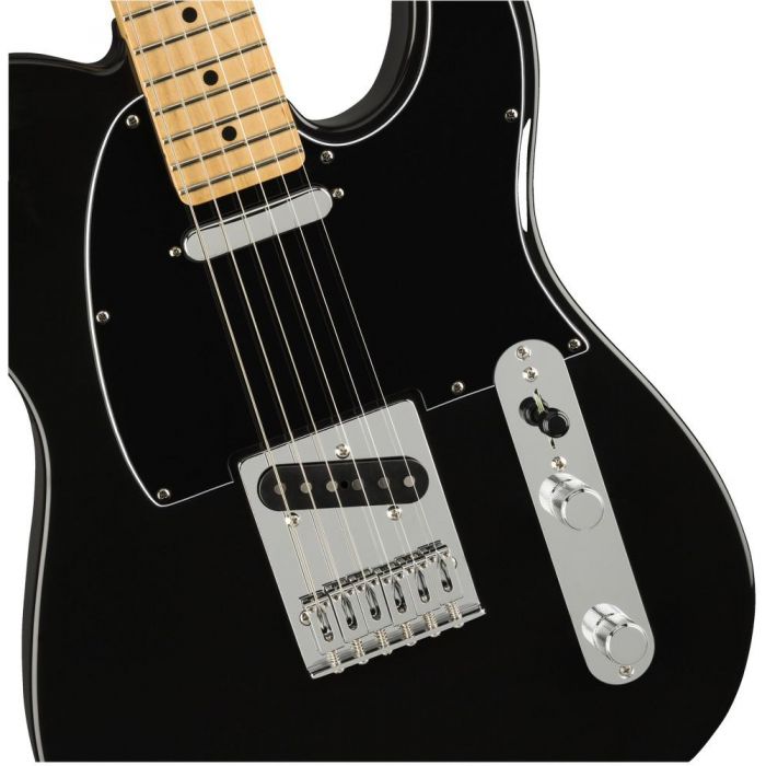 Fender Player Telecaster MN Black body closeup