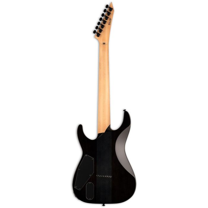 ESP LTD M1007-HT 7-String Electric Guitar, Black Fade rear view