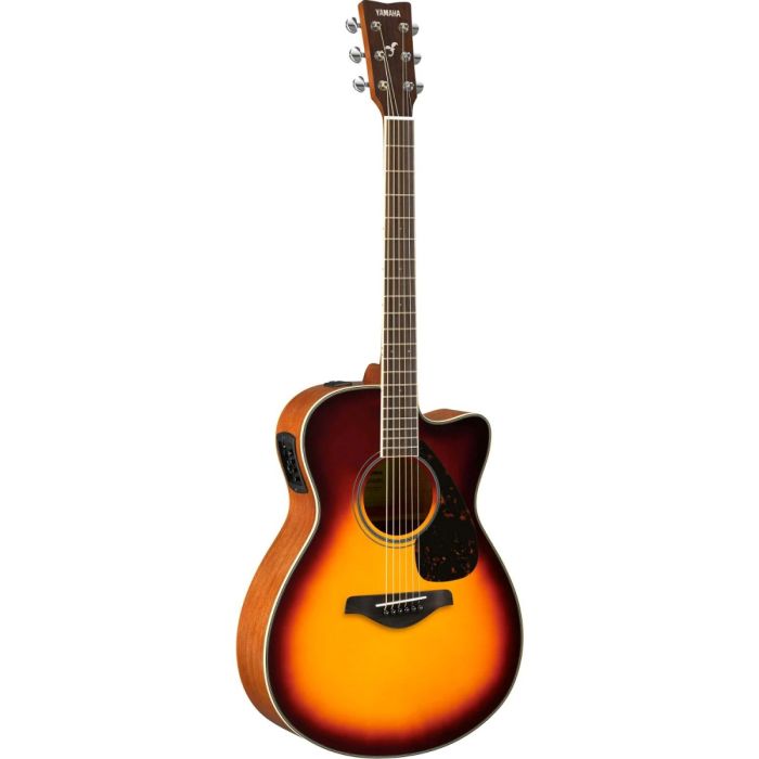 Yamaha FSX820C MKII Electro-Acoustic Guitar, Brown Sunburst