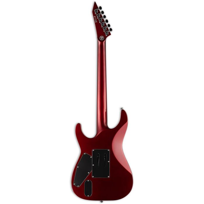 ESP LTD M-1 Custom 87 Electric Guitar, Candy Apple Red rear view