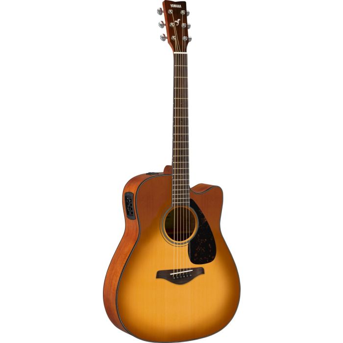 Yamaha FGX800C MKII Electro-Acoustic Guitar, Sand Burst Front