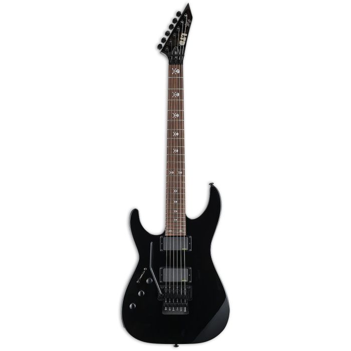 ESP LTD KH-602 Left-Handed Kirk Hammet Electric Guitar, Black Front