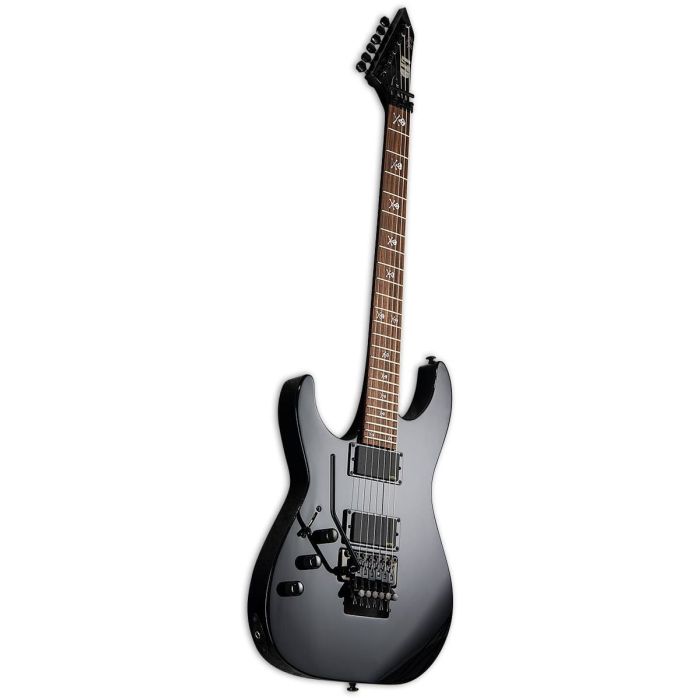 ESP LTD KH-602 Left-Handed Kirk Hammet Electric Guitar, Black Angle