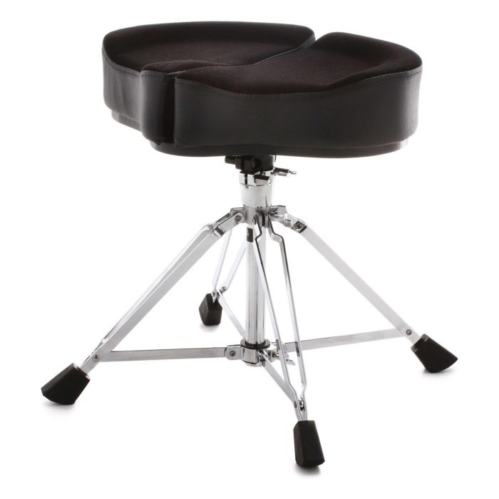 Ahead Black Spinal-G Drum Throne with Quad Base  Front angle
