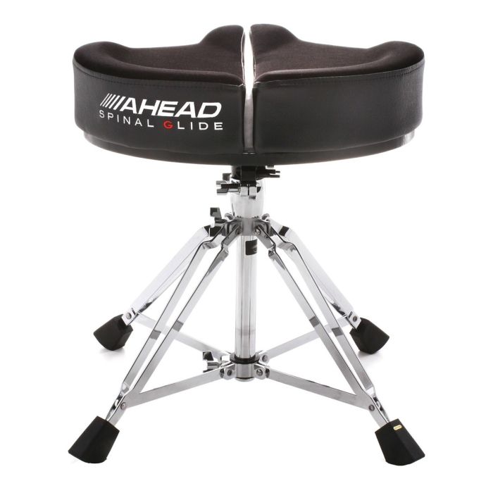 Ahead Black Spinal-G Drum Throne with Quad Base  back