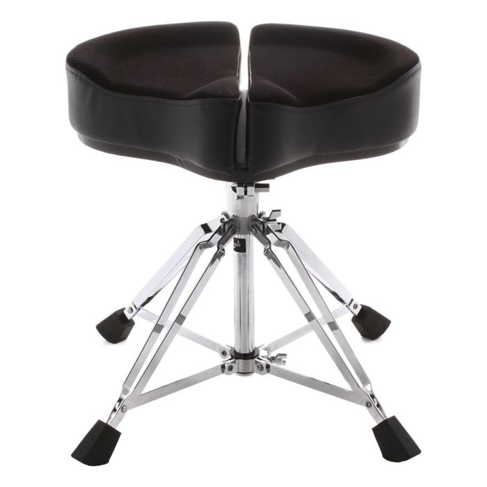 Ahead Black Spinal-G Drum Throne with Quad Base  front