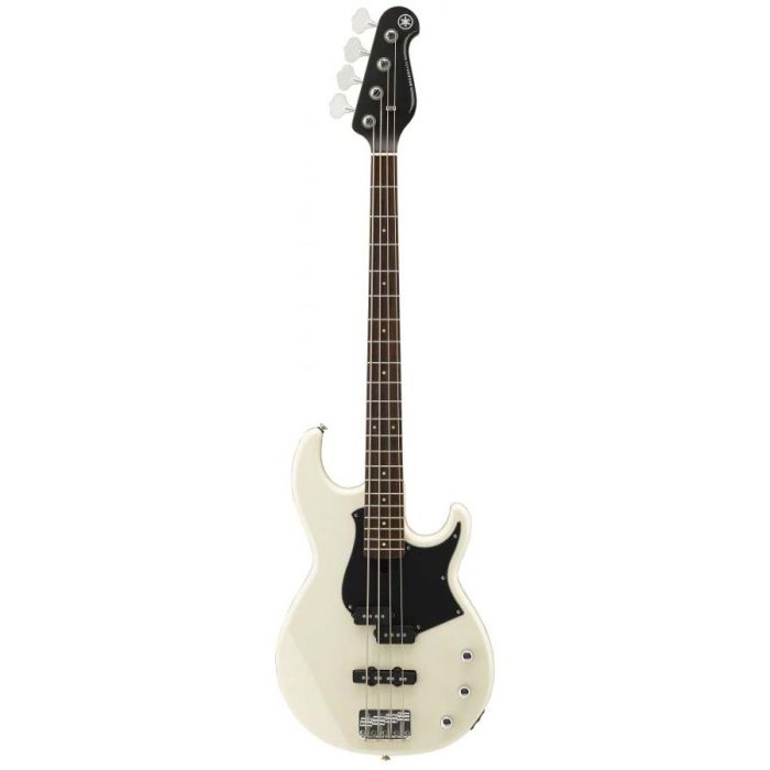 Overview of the Yamaha BB-234 Electric 4-String Bass Guitar Vintage White