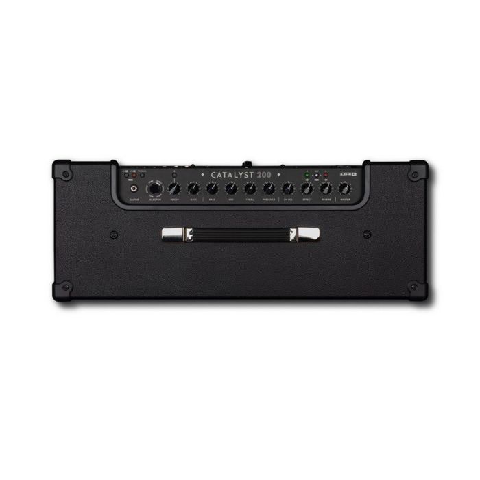 Line 6 Catalyst 200 Dual Channel 2x12" Amplifier top-down view