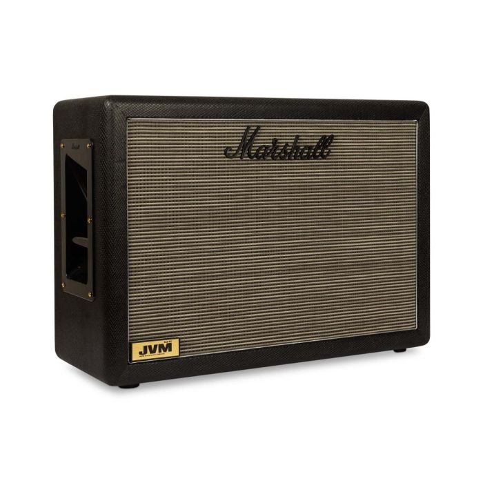 Marshall JVMC212 2x12 Speaker Cab Black Snakeskin Front Left Angle