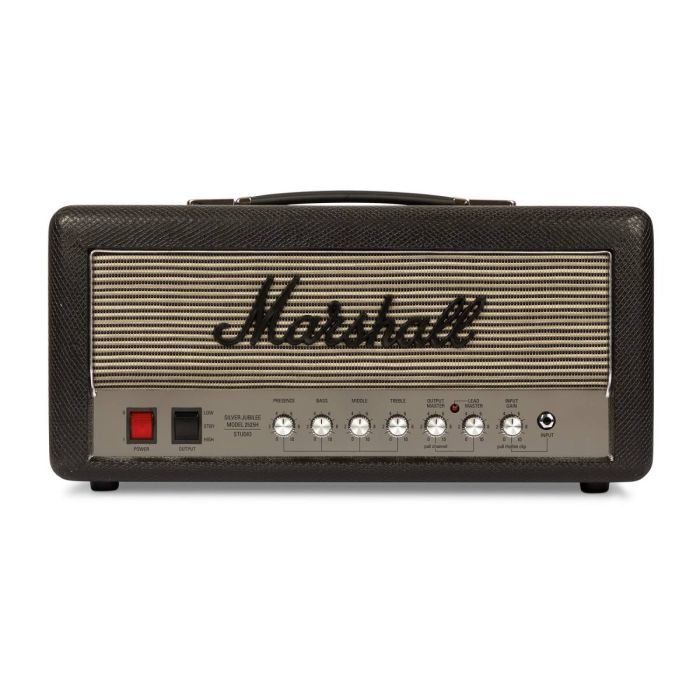 Marshall Silver Jubilee 2525H 20 watt Studio Amp Head Black Snakeskin front