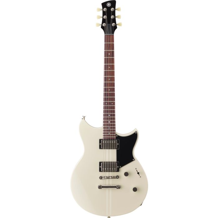 Yamaha Revstar Element RSE20 Guitar, Vintage White front view