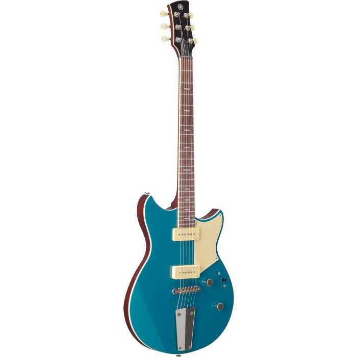 Yamaha Revstar Professional RSP02T Guitar, Swift Blue angled view