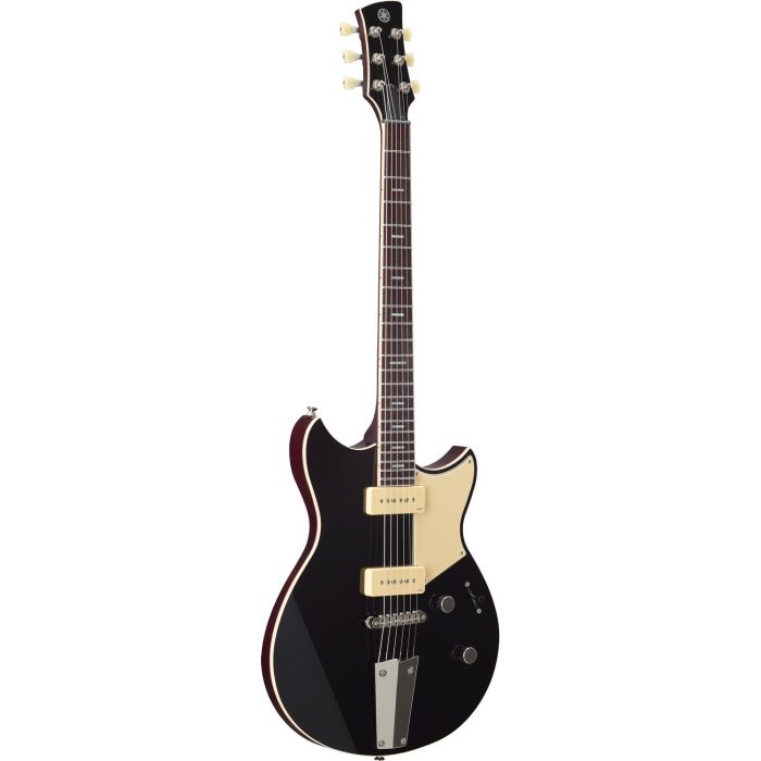 Yamaha Revstar Standard RSS02T Guitar, Black angled view
