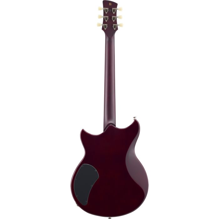 Yamaha Revstar Standard RSS02T Guitar, Black rear view