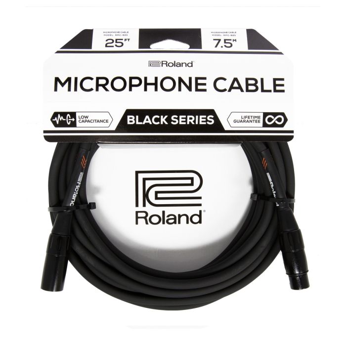Roland Black Series 7.5m XLR Cable Coil