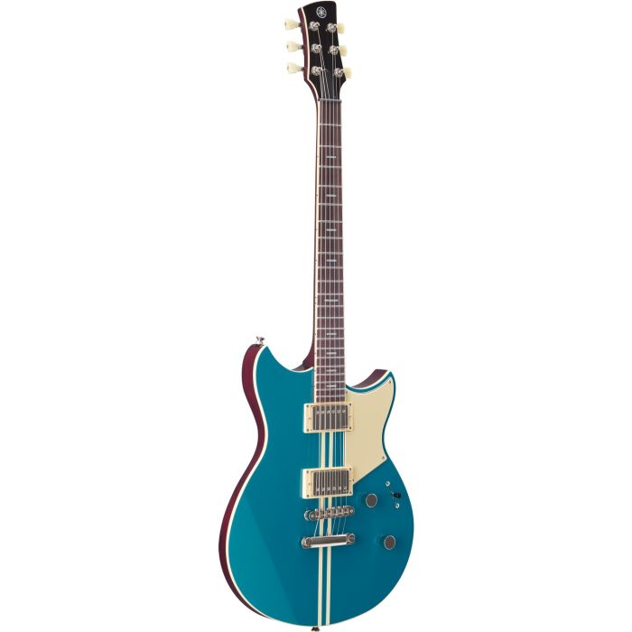 Yamaha Revstar Professional RSP20 Guitar, Swift Blue angled view