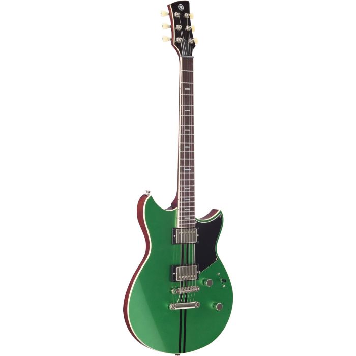 Yamaha Revstar Standard RSS20 Guitar, Flash Green angled view